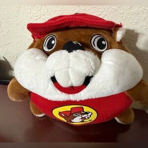 Buc-ee's Plush Beaver Mascot - Red, Brown, White